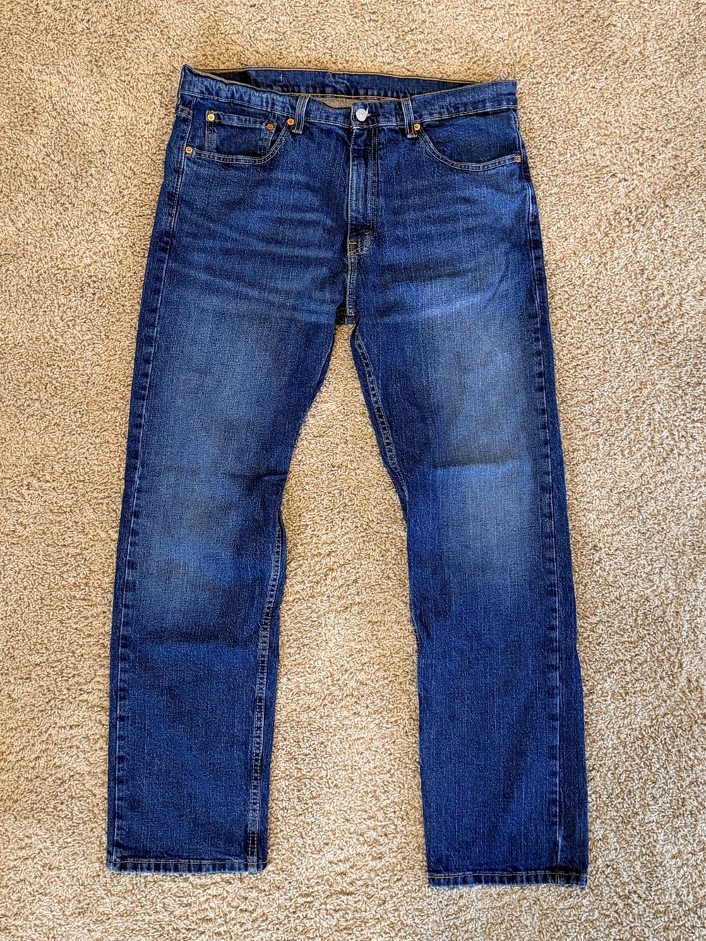 Levi’s Men's Medium Blue Straight Jeans